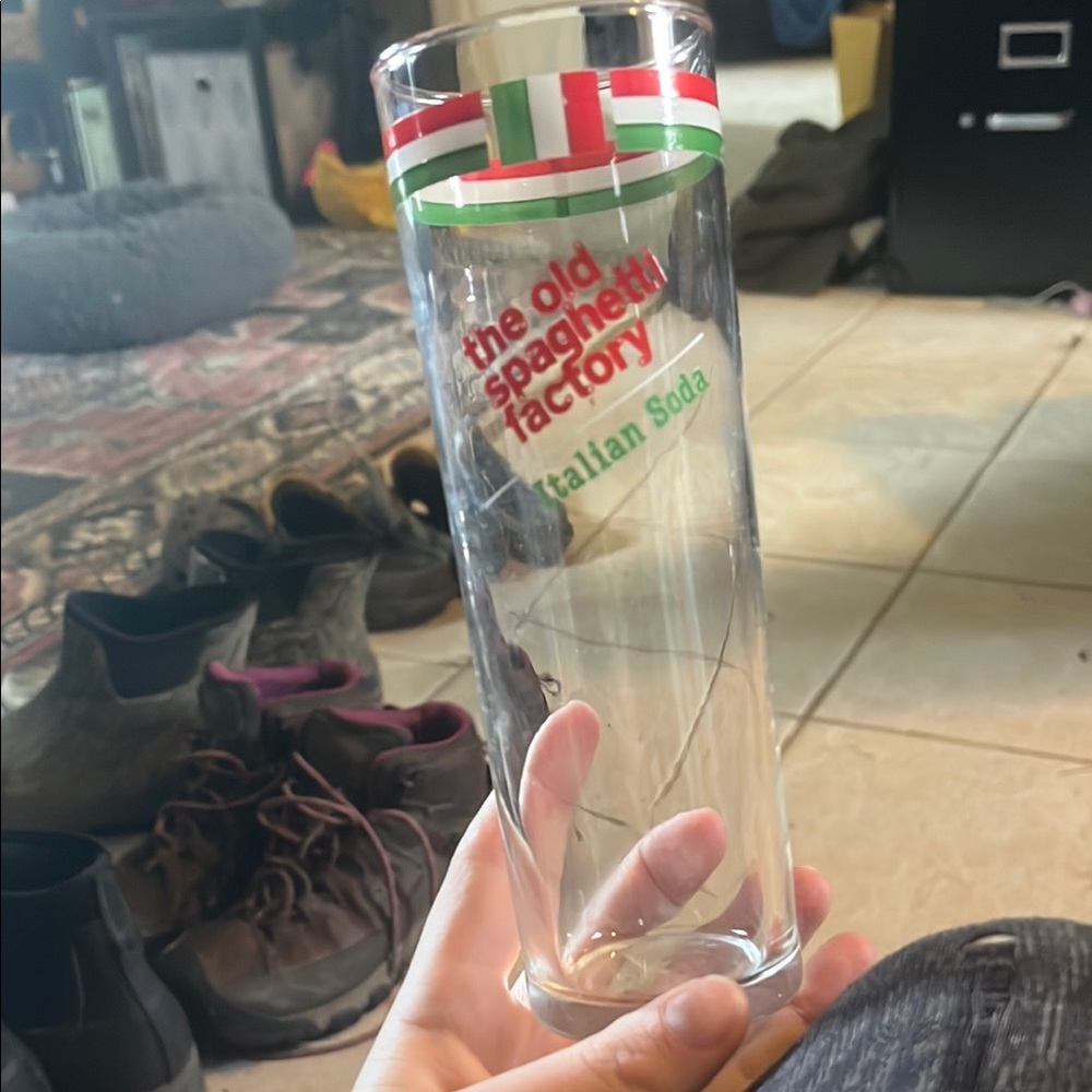 The Old Spaghetti Factory Italian Soda Glass